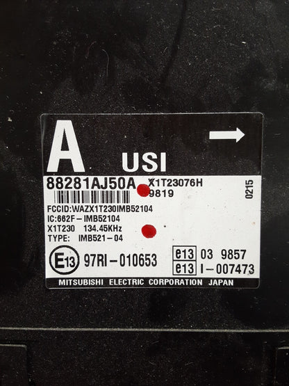 2010-2014 Subaru Outback Anti-Theft Integrated Module 88281AJ50A