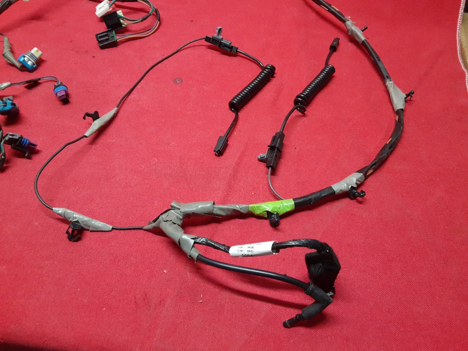 2006 GMC Envoy XL Liftgate Hatch Wiring Harness Complete Z51440054 / 15240054