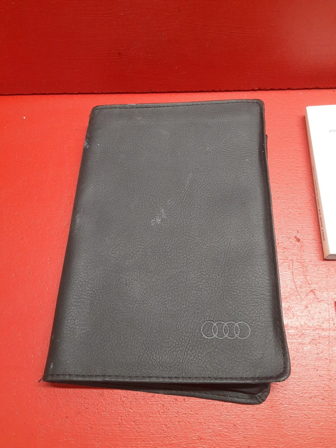 2007 Audi A4 Quattro 2.0L 5PC. Owner's Manual Users Guide W/ Case OEM