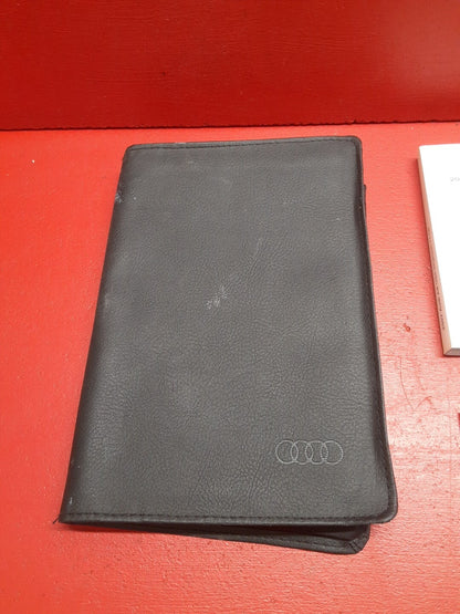 2007 Audi A4 Quattro 2.0L 5PC. Owner's Manual Users Guide W/ Case OEM