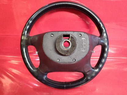 1999 2000 2001 2002 2003 Saab 9-5 Black Leather Steering Wheel 4532255 