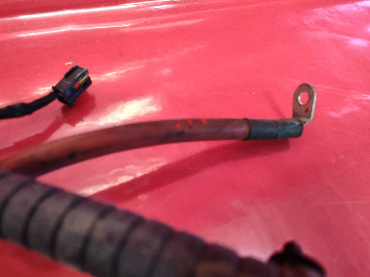 2002 2003 Mini Cooper Base / S Positive Battery Cable Wiring Harness Loom