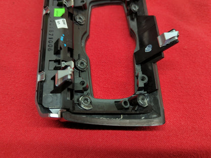 2010 2011 2012 2013 BMW 5 Series GT Headlight Lamp Switch Bezel w/ Aluminum Trim