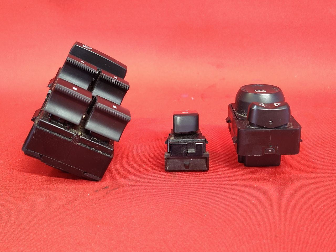 2009-2017 Chevy Traverse Master Window Mirror Door Lock Switch SET Blue Lagoon