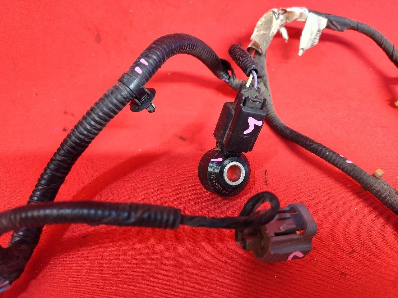 2010-2014 Land Rover LR4 Range Rover Knock Sensors Set w/ Wiring Harness 119k