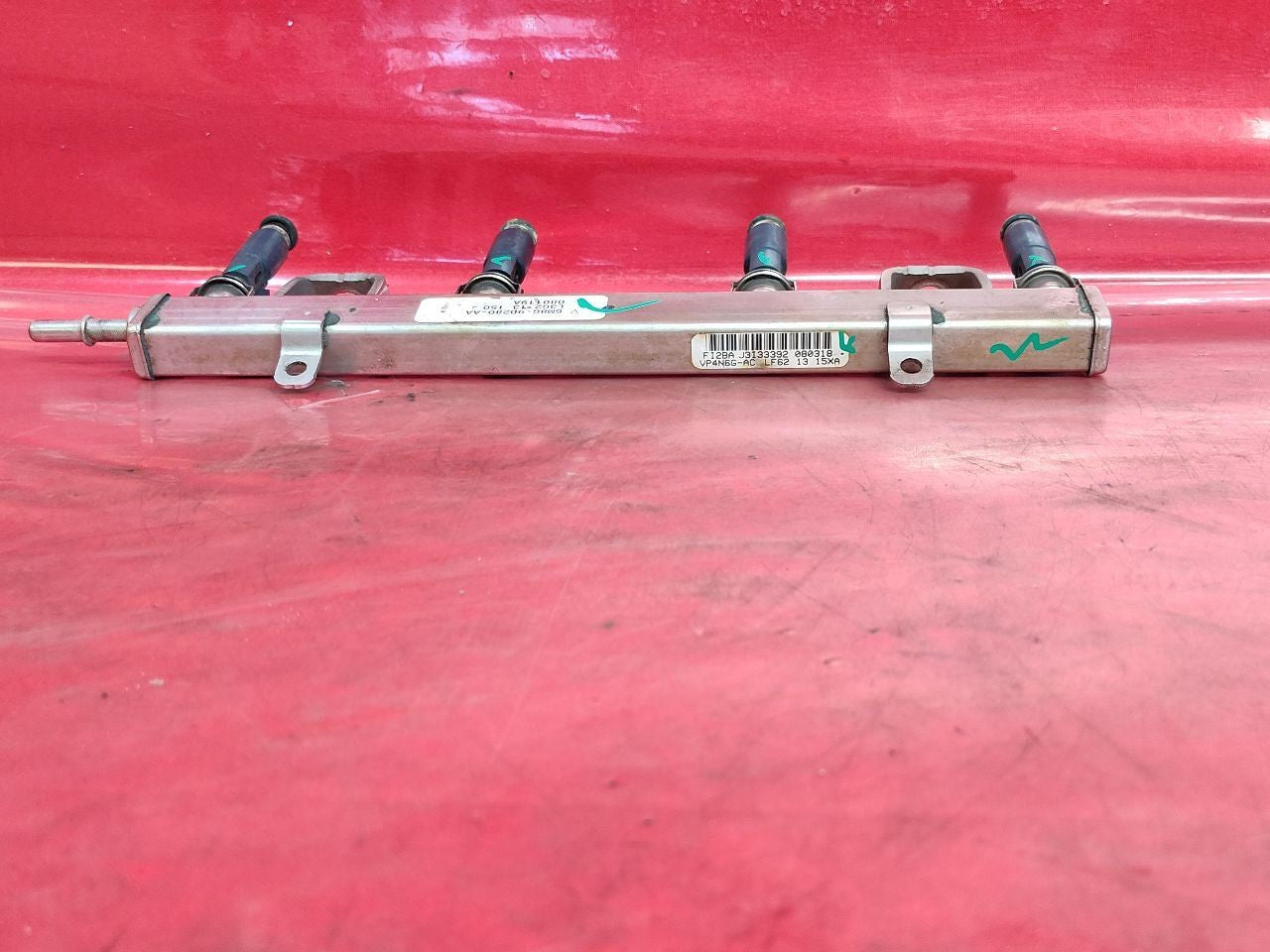 2004-2010 Mazda Naturally Aspirated L4 Fuel Injector Ramp Rail w/ Injectors Set