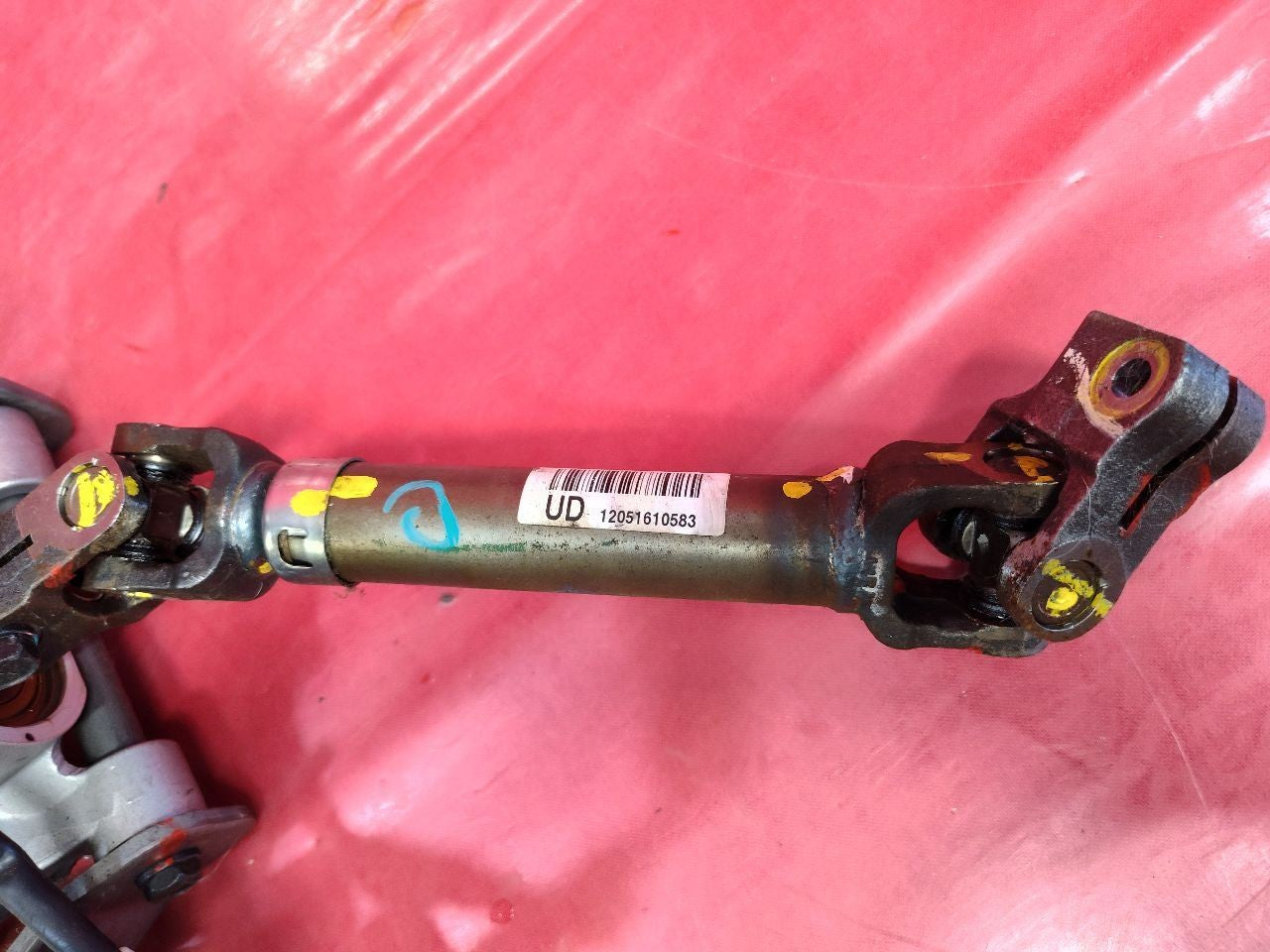 2012-2015 Hyundai Sonata HYBRID Steering Column w/ Shaft Telescopic Button Start