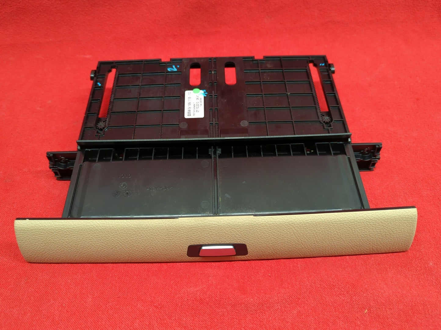 2010 - 2017 BMW 5 Series GT Dash Panel Storage Mini Glide Glovebox Veneto Beige