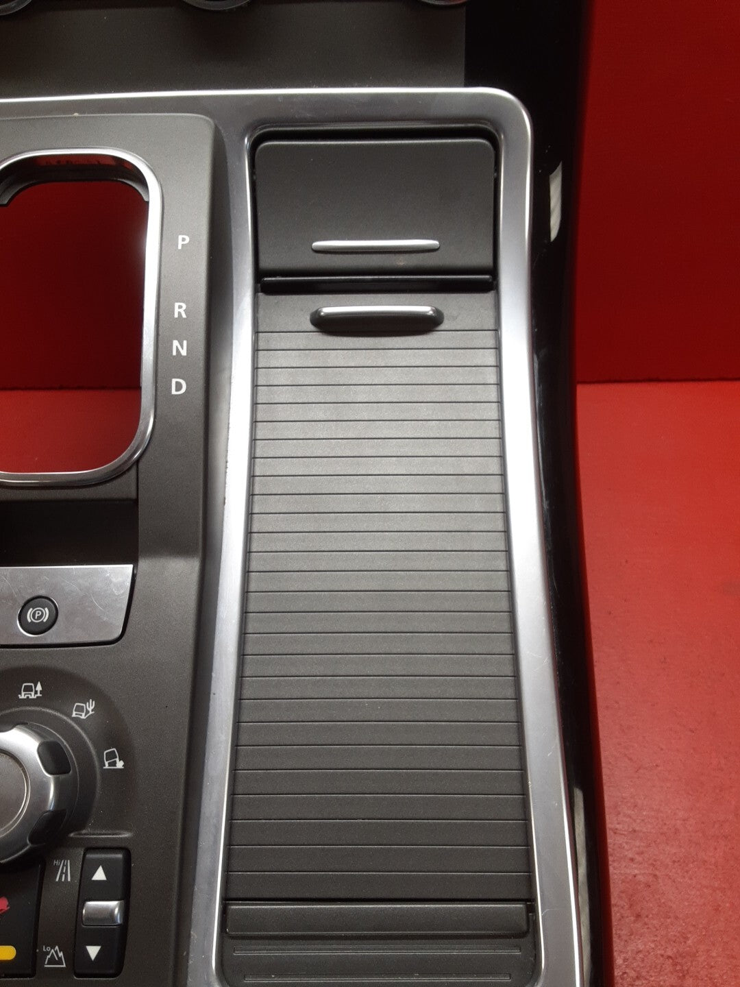 10 11 Range Rover Sport Climate Control Park Brake Shifter Trim Assembly Black
