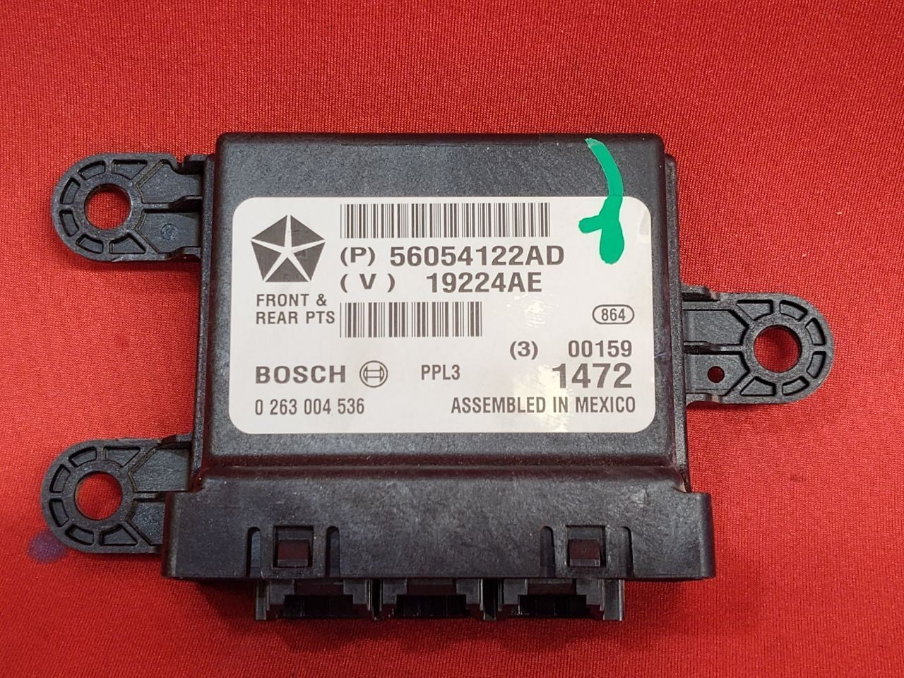 2011-2014 Chrysler 300 Trunk Mounted Parking Aid Park Assist Control Module