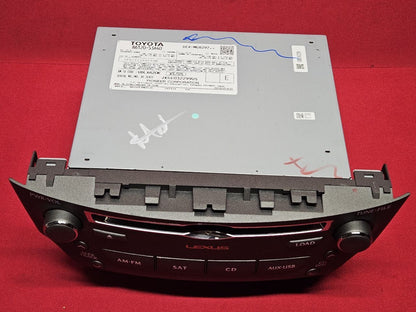 2010-2012 Lexus IS250 IS350 ISF Radio Stereo Unit P1839 w/ Sat / Nav / CD