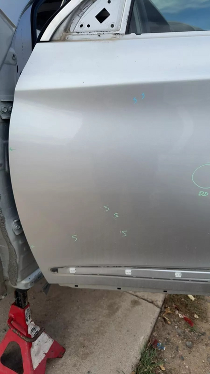 2013 Infiniti JX35 Front Left Driver Door K23 Brilliant Silver - Used Grade B
