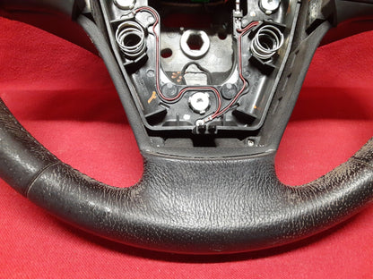 2004 - 2010 Volvo S40 Charcoal Black Steering Wheel Leather w/ Cruise & Audio