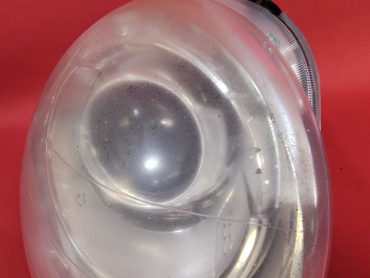 2012-2019 Fiat 500 Coupe RIGHT PASSENGER Headlamp Halogen Projector Chrome Ring