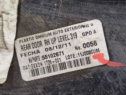 2012-2015 Captiva 08-10 Saturn Vue REAR RIGHT PASSENGER Door Molding GBU / 703S