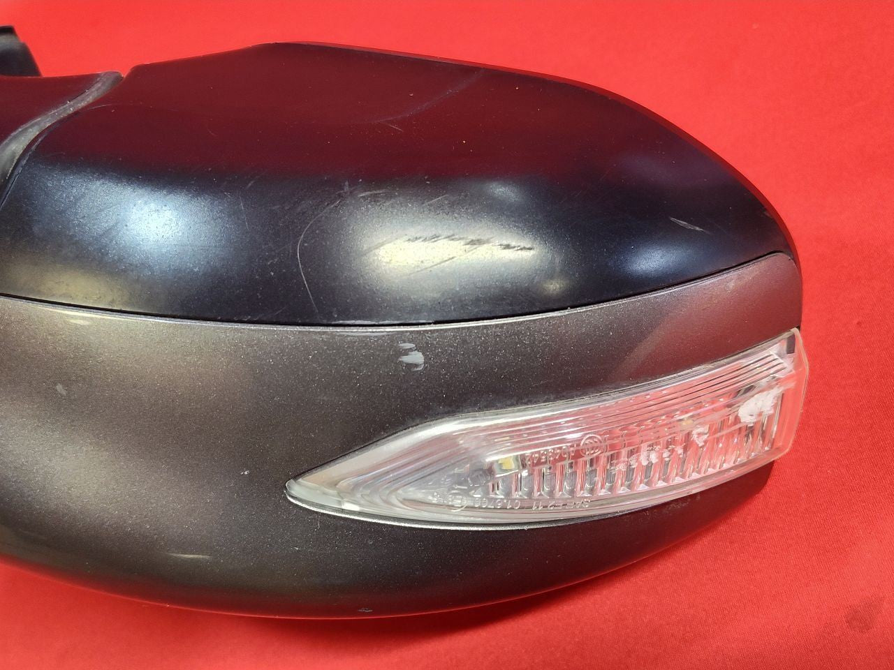 2013-2018 Nissan Altima RIGHT PASSENGER Door Mirror HEATED - KAD Gun Metallic