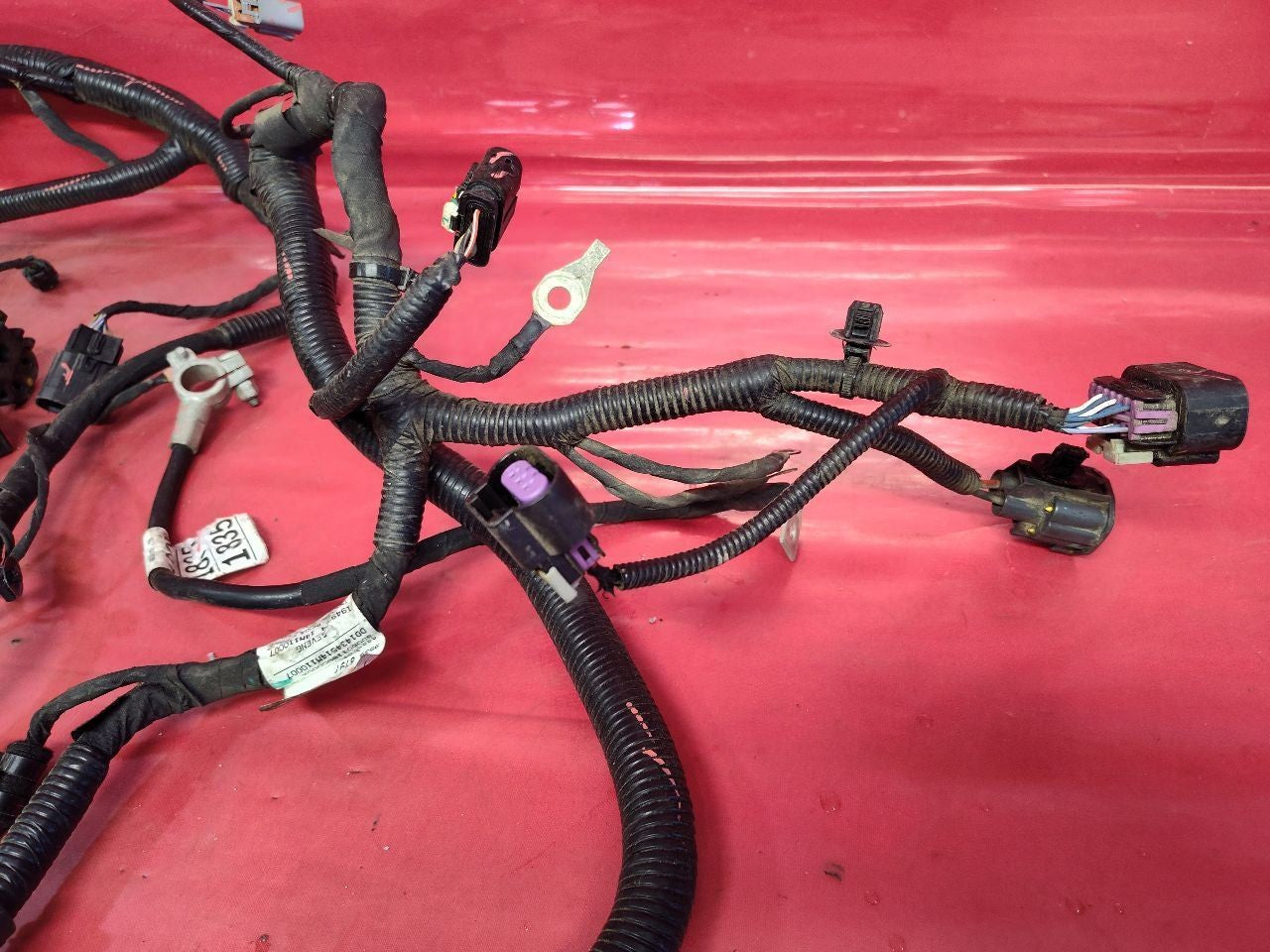 2015 Chevrolet Chevy Spark EV Electric CBT Fast Charge Engine Wiring Harness 69k