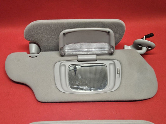 2001-2003 Ford Taurus Mercury Sable ILLUMINATED Gray Sun Visor Shade SET