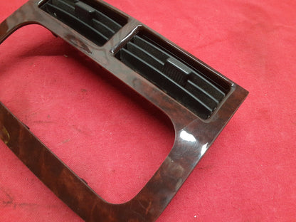 2002 2003 2004 Jeep Grand Cherokee OVERLAND Redwood Wood Burl Radio Vent Bezel
