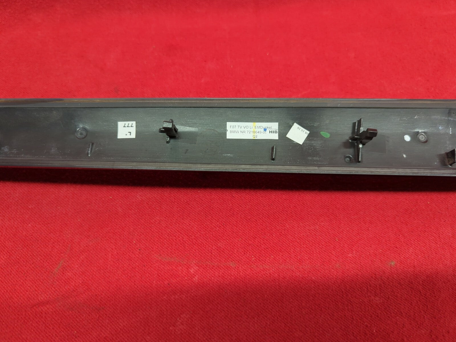 2010 - 2016  BMW 550I / 535I GT F07 - Driver Side Front Door - Interior Trim