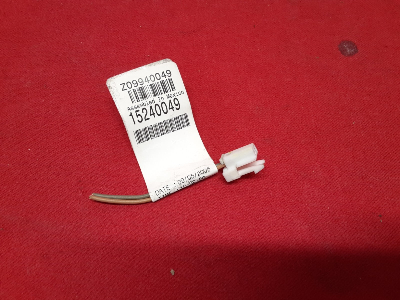 2002 - 2009 GM FRONT LEFT Door Speaker Woofer w/ Bose 15103799 - PIGTAIL WIRE