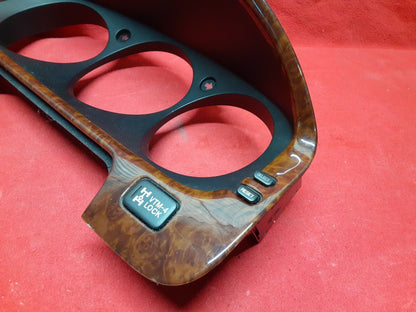 2004 2005 2006 Acura MDX Touring Speedometer Cluster WOOD GRAIN Bezel VTM-4 Diff