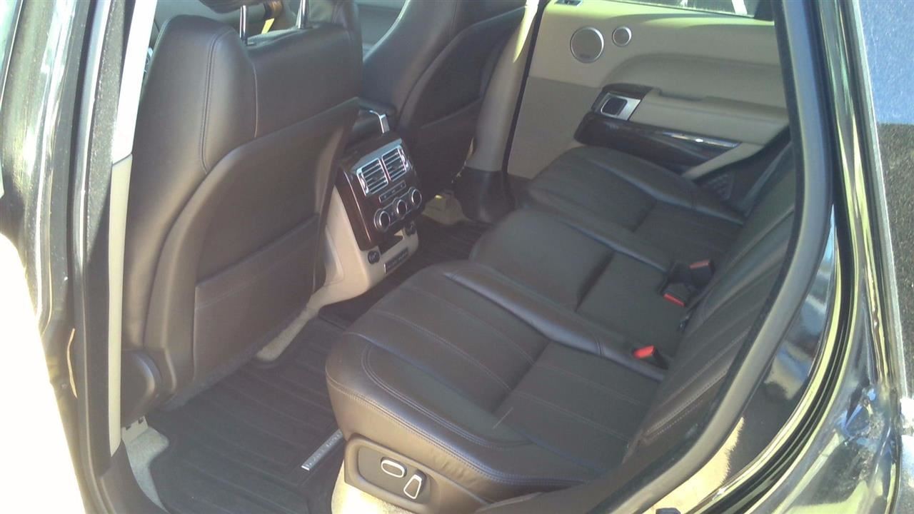 2013-2017 Range Rover FRONT LEFT DRIVER Seat Headrest ESPRESSO Leather