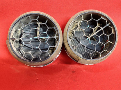 2008-2010 Ford F-250 F-350 Super Duty CENTER Dash Air Vents SET - Charcoal