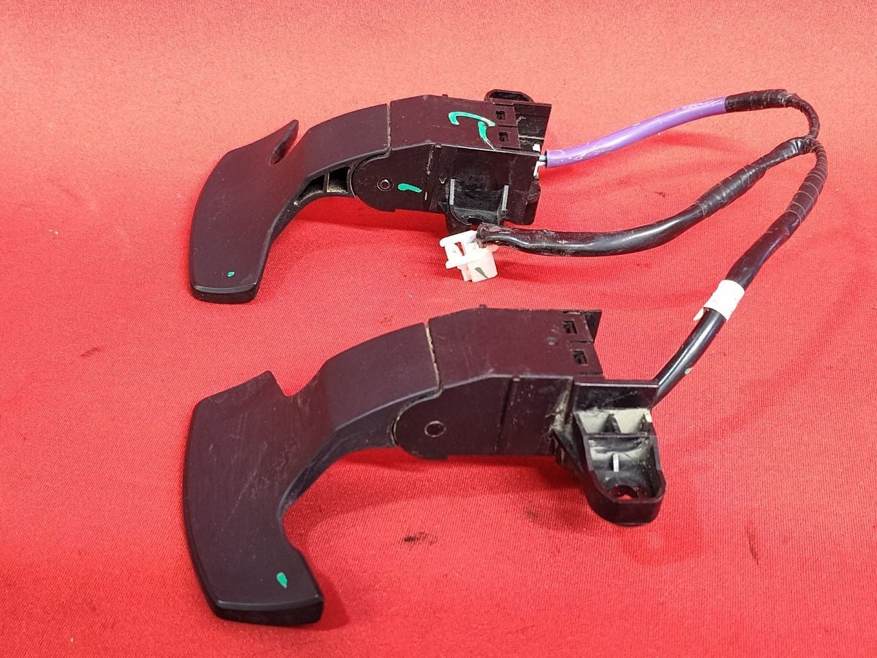 2012-2016 Subaru 2.0L Steering Wheel Auto Trans Shifter Paddle Set /w Jumper