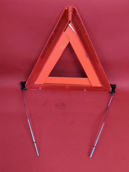 1998-2003 Saab 9-3 9-5 Emergency Roadside Folding Reflector Triangle w/ Case