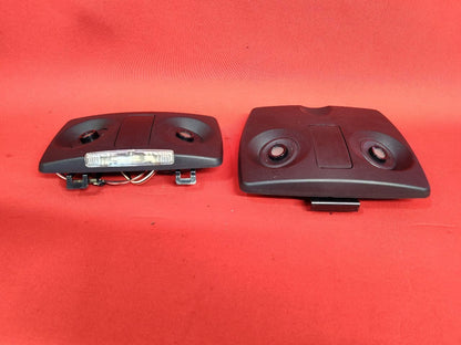2011-2014 Chrysler 200 Dodge Avenger Roof Dome Reading Lamp Light SET Black
