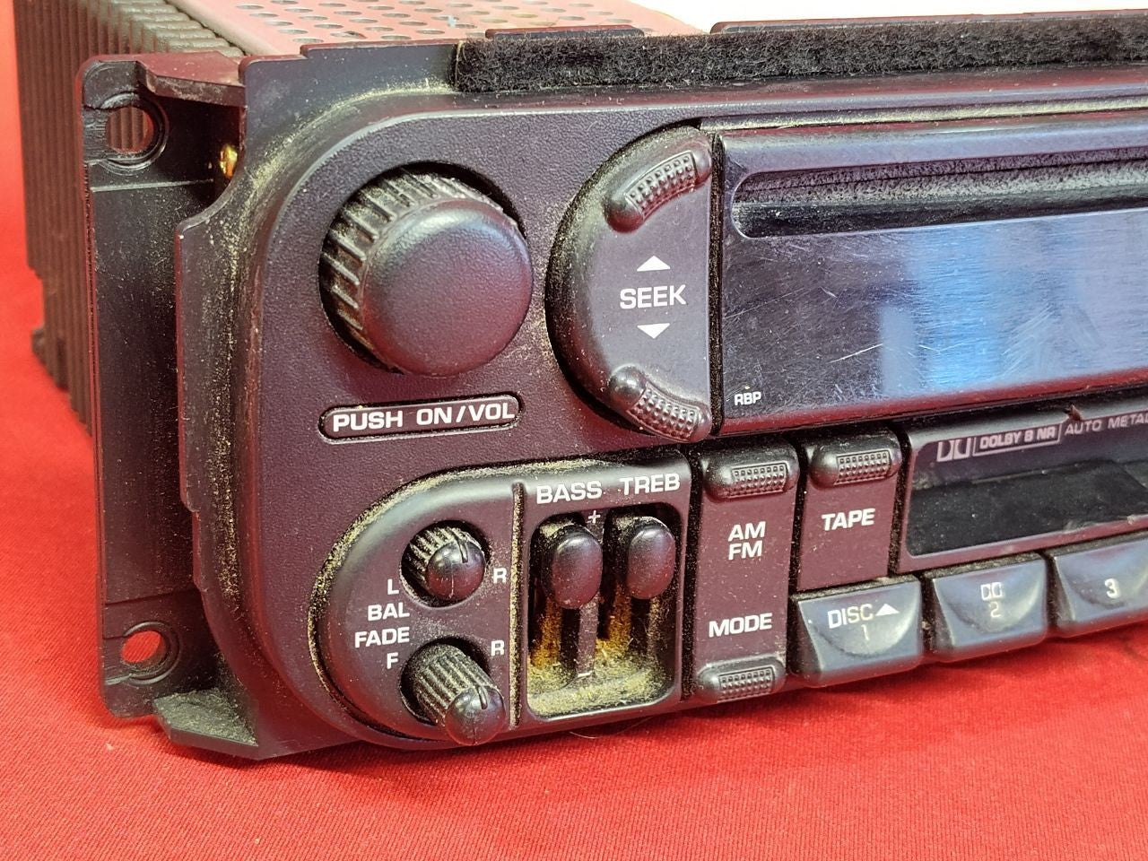 2003-2007 Chrysler Dodge Jeep Radio Stereo Receiver 05064125AD Faceplate RBP