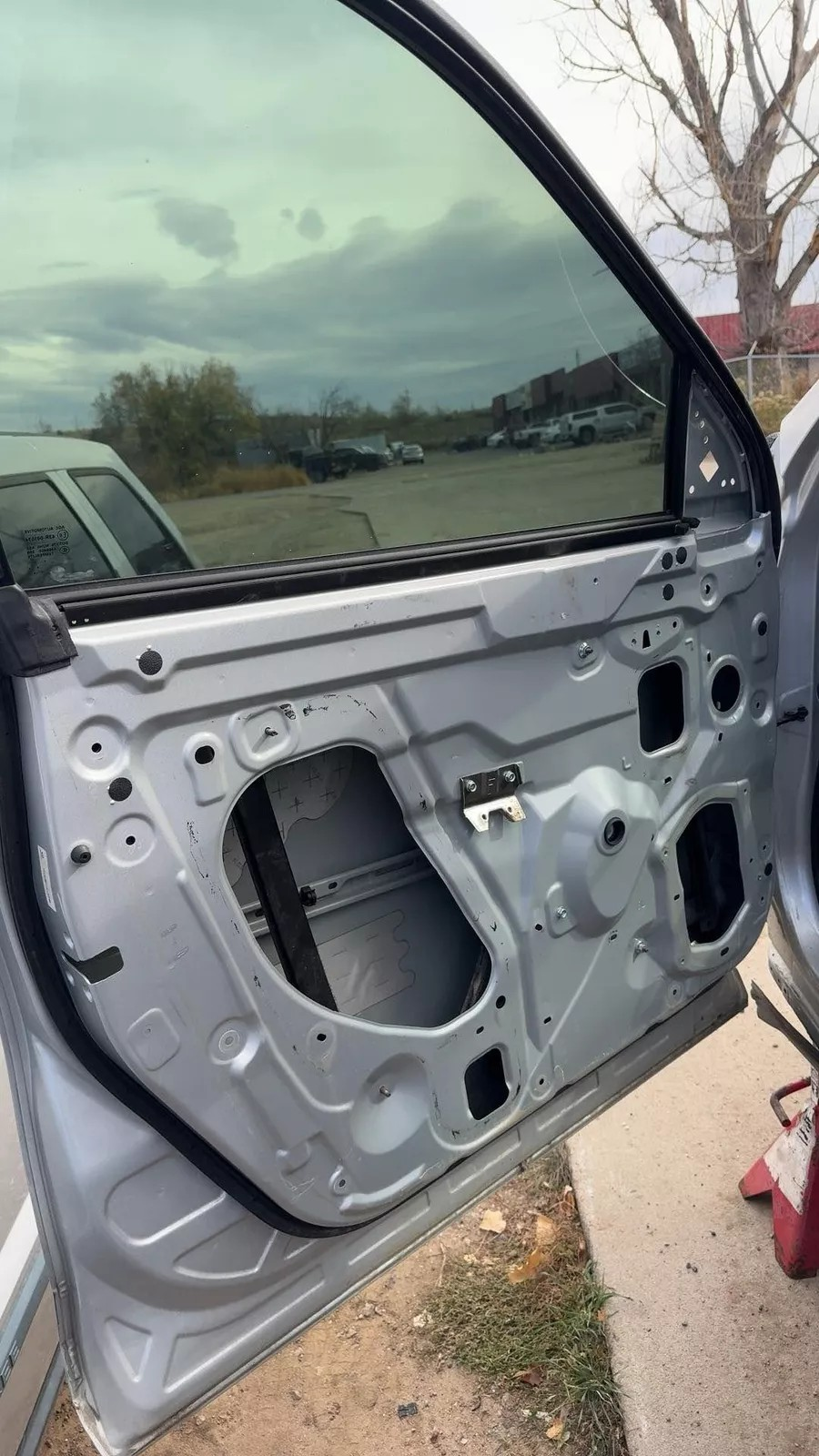 2013 Infiniti JX35 Front Left Driver Door K23 Brilliant Silver - Used Grade B