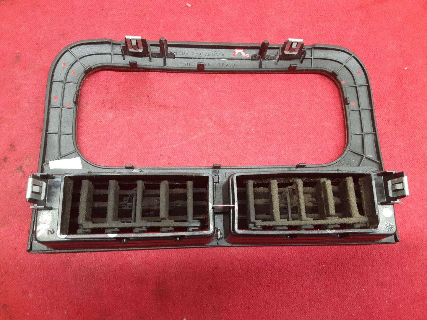 2002 2003 2004 Jeep Grand Cherokee OVERLAND Redwood Wood Burl Radio Vent Bezel