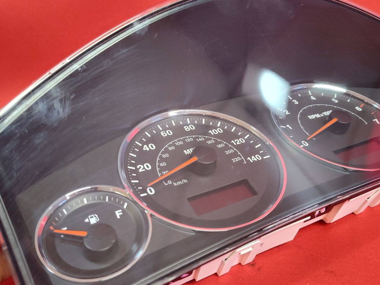 2008 Jeep Grand Cherokee Commander 3.7L 5-Spd A/T Speedometer Instrument Cluster