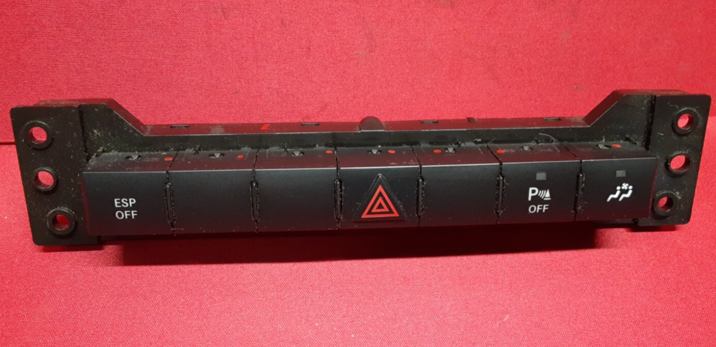 2008 Jeep Commander Auto Trans Hazard Parking Sense Switch Bar Panel 4602854AC