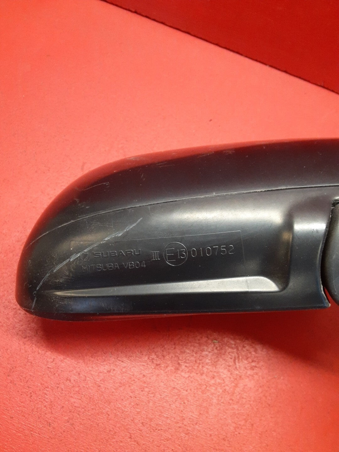 2003 - 2008 Subaru Forester Front Right Passenger Door Mirror Black 91031SA300