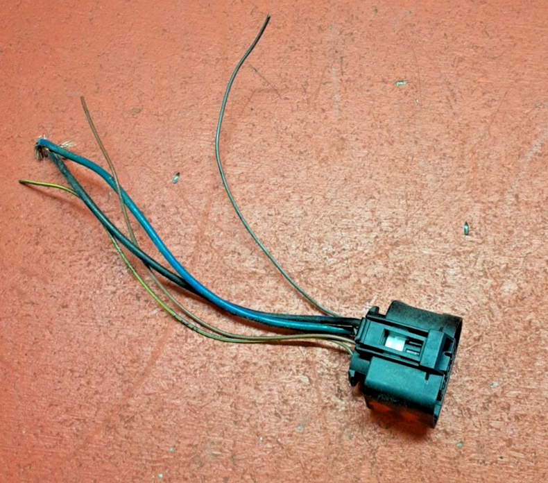 2010-2017 BMW 535i GT Window Motor Assembly Pigtail Rear Right 51357197924