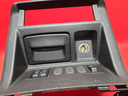 2001 - 2006 Mitsubishi Montero UPPER Center Console Ash Tray Heated Seat Bezel