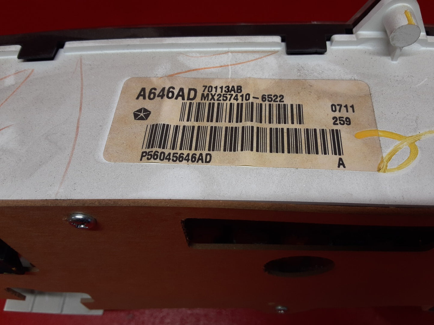 2001 - 2003 Dodge Durango Speedometer Instrument Cluster P56045646AD