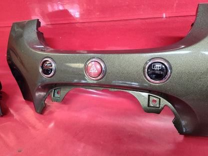 2012-2015 Fiat 500 Instrument Panel Dash Vent Trim Set PFP: Oliva Green Pearl
