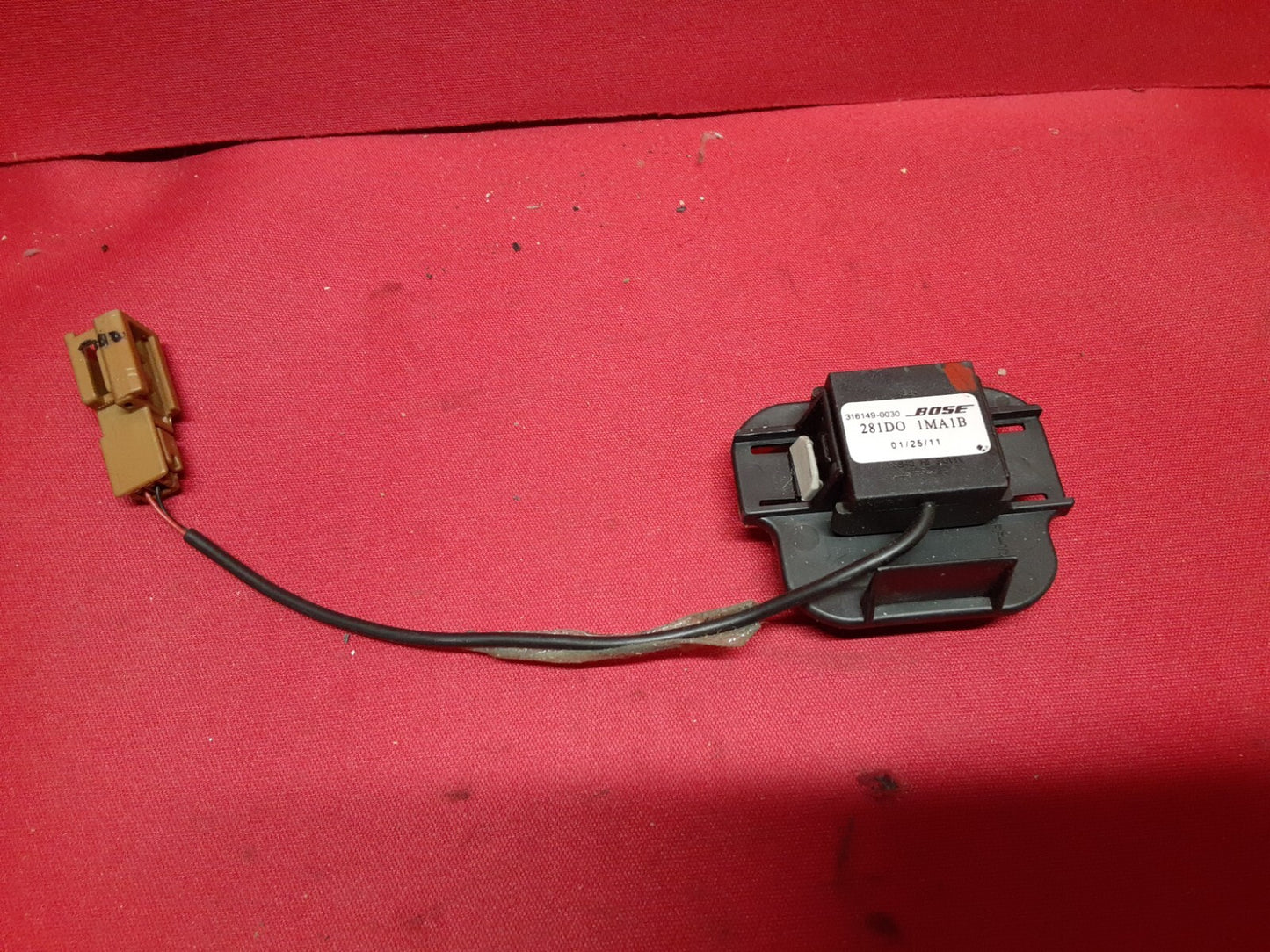 2011 - 2017 Infiniti Map Roof Console Microphone Active Noise Unit 	281D0-1MA1B