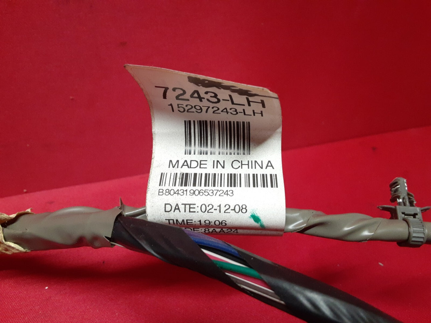 2008 Cadillac Escalade Chevy Tahoe GMC Yukon LEFT REAR Door Harness 15297243