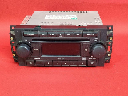 2004-2010 Dodge Ram Chrysler Jeep Radio Stereo Head Unit AM/FM w/ CD Player