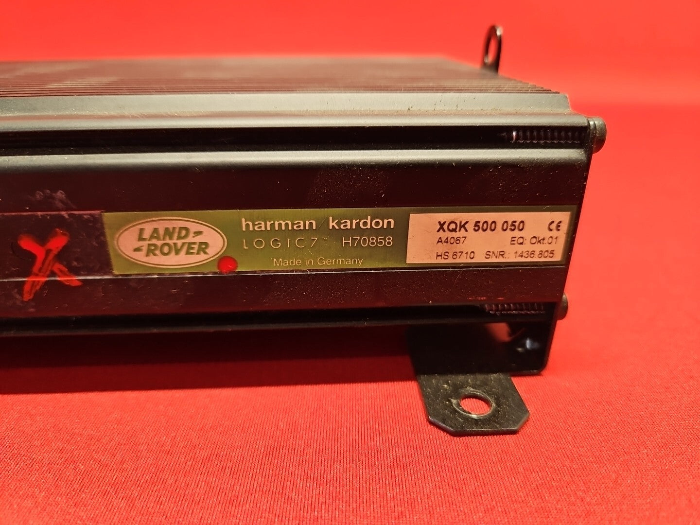 2003 - 2006 Land Range Rover HSE Radio Stereo Amplifier Harman Kardon XQK500050