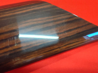 2013-2017 Range Rover LEFT REAR DRIVER Door Trim Panel Ebony Macassar Wood