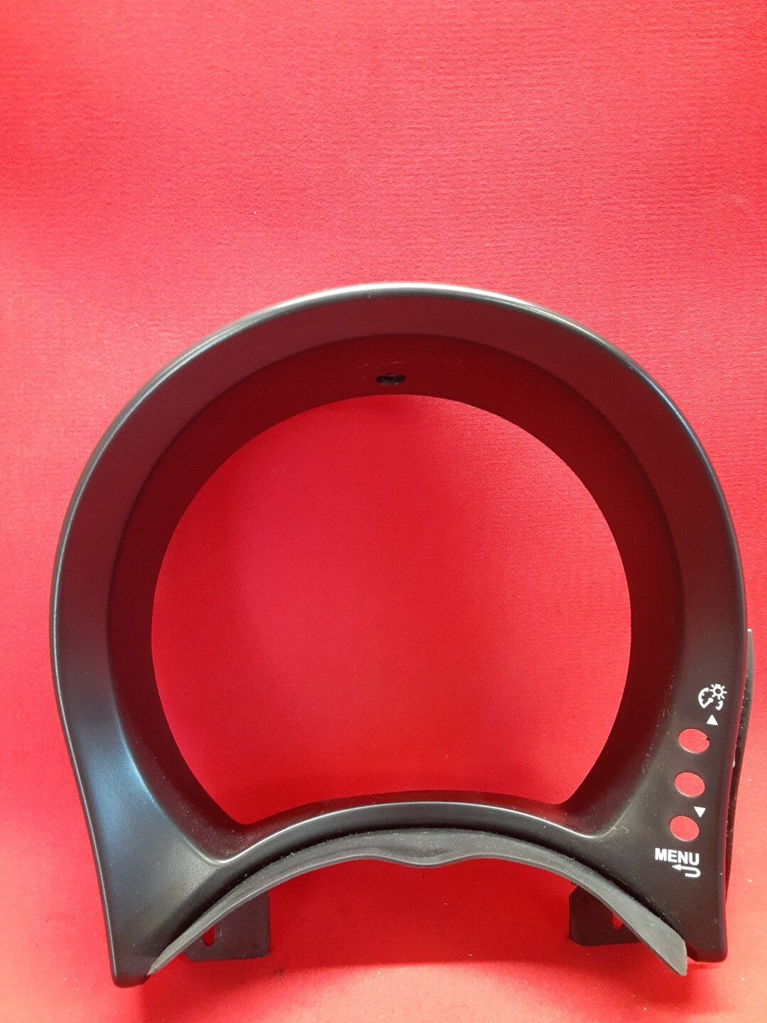 2012 - 2019 Fiat 500 / Fiat 500e Instrument Cluster Bezel Trim Black 5LD86JXWAB