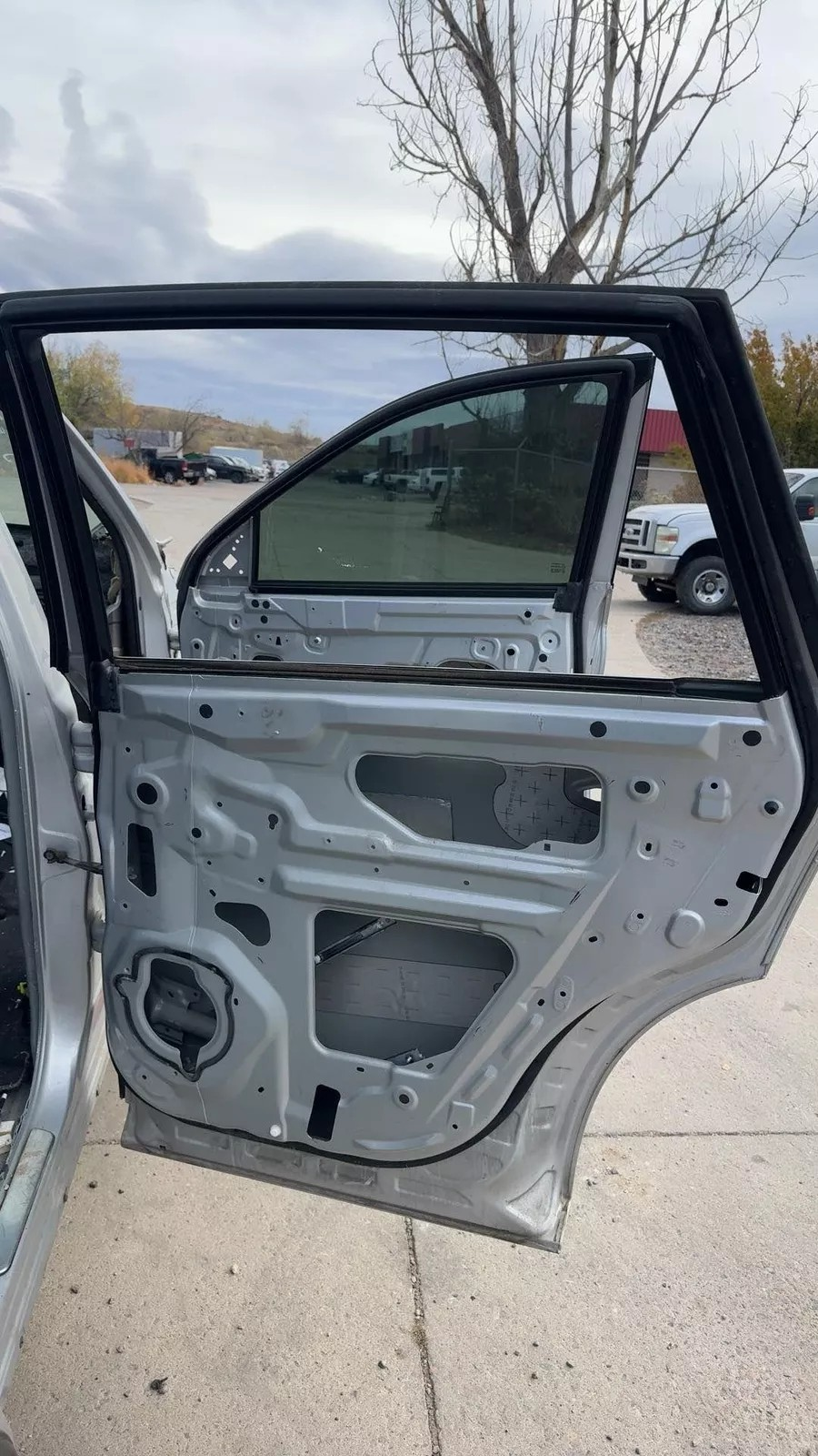 2013 Infiniti JX35 Right Rear Passenger Door K23 Brilliant Silver - Used Grade B