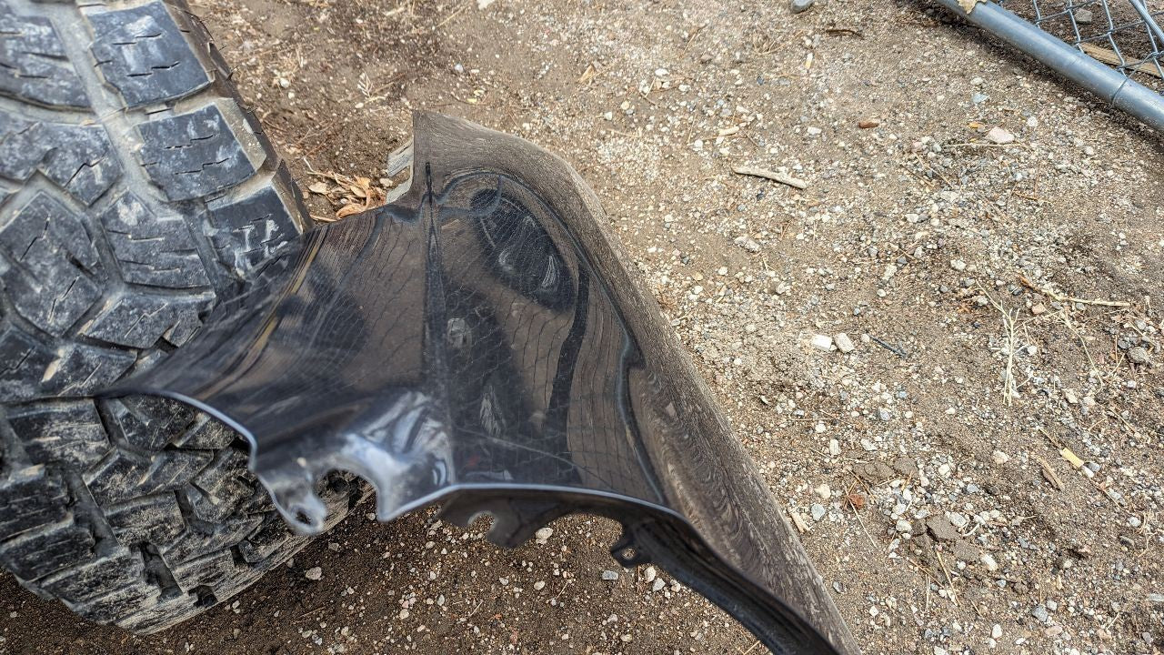 15-19 Subaru Legacy Sedan RIGHT PASSENGER Fender Grade A - GG3 Carbide Gray