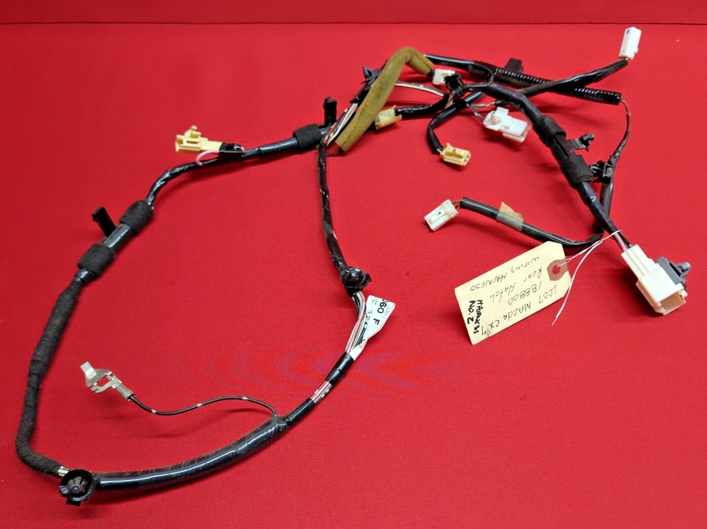 2007 - 2012 Mazda CX-7 Rear Tailgate Liftgate Hatch Harness No. 2 EG21-67-060F